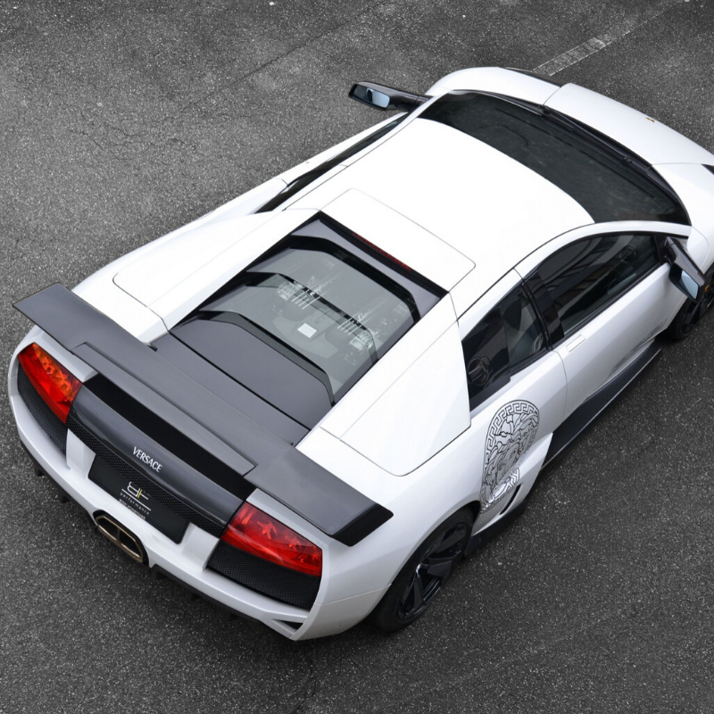 Best Lamborghini colors: One of ten Lamborghini Murcielago Versace edition, white