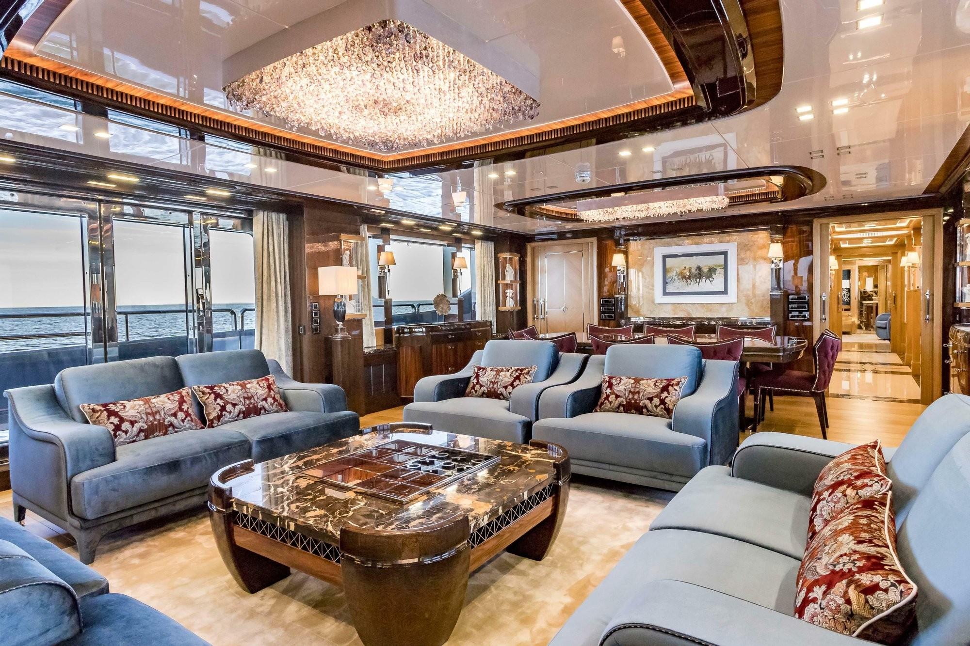 most luxurious yacht interior