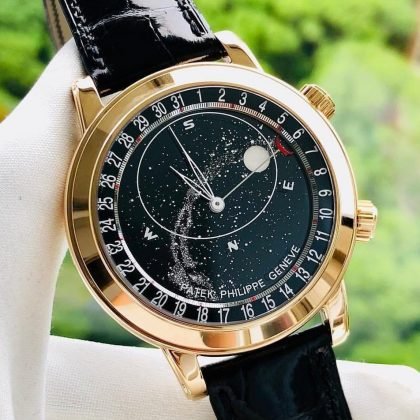 Patek Philippe Nautilus Chronograph Automatic Blue Dial Men's Watch  5990-1R-001